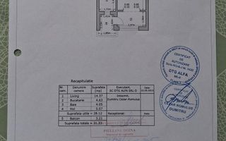 Garsoniera de vanzare - Drumul Gilaului, zona Grand Arena Mall - Schiță 8