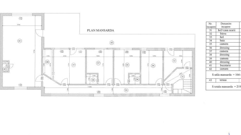 Vânzare, vilă, 481 mp, Brașov - Schiță 18