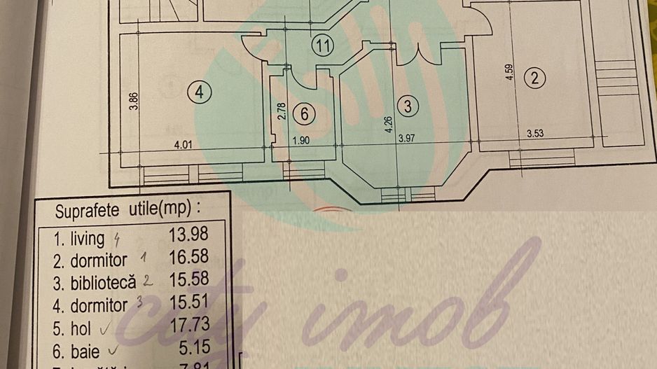 Apartament cu 5 camere, Piata Dorobanti - Poză 2