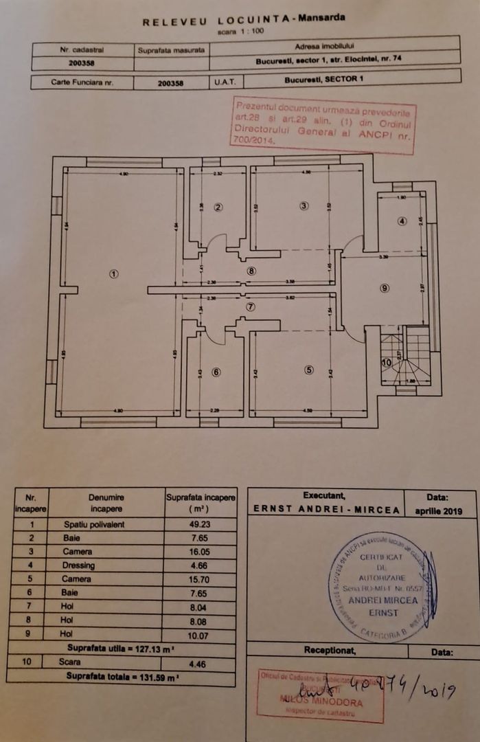 Vilă premium 11 camere | Dămăroaia | saună | fitness | teren 1.000mp - Schiță 30