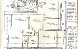 Apartament 4 camere 114 mp etajul 2, zona strazii Serpuitoare! - Schiță 20