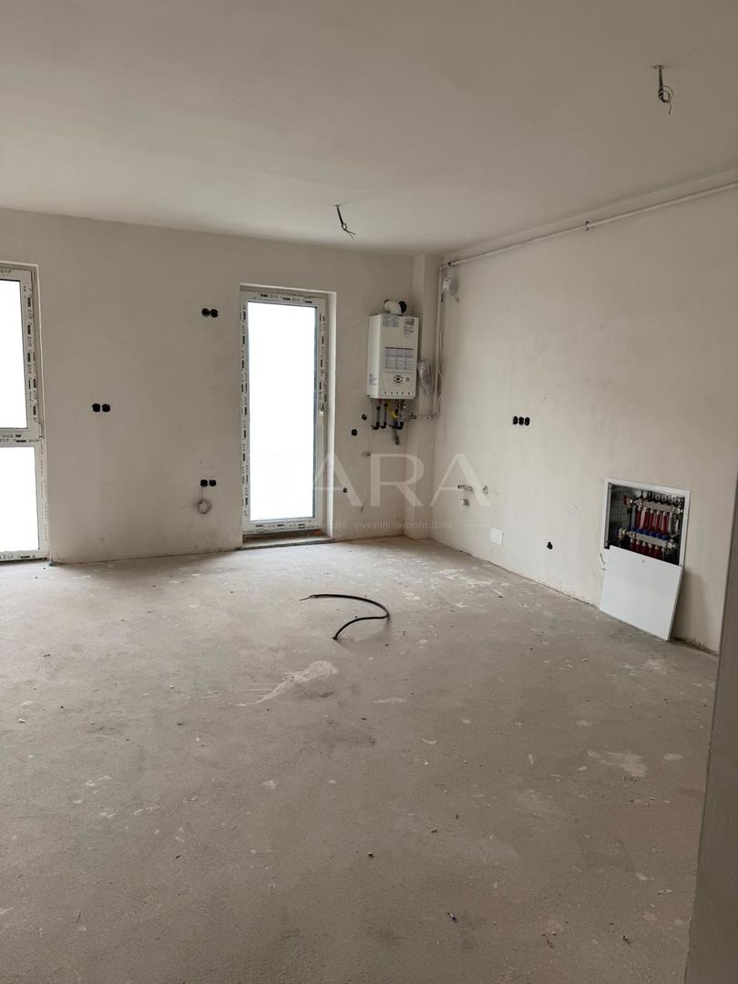 Studio 43 mp, Etaj 1. Balcon 4 mp. Semifinisat. Cluj-Napoca. - Poză 2