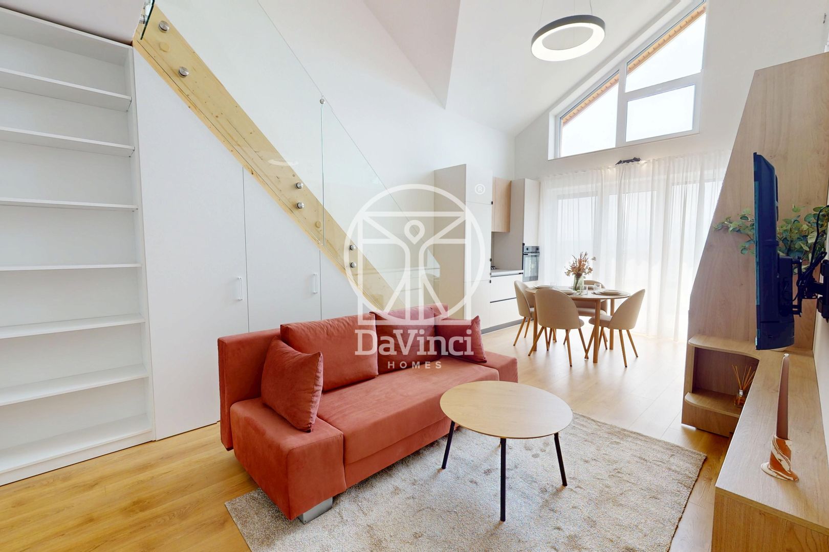 Penthouse 3 camere, intabulat, mobilat si utilat (NCL-47D-Ra-ap.8) - Poză 2