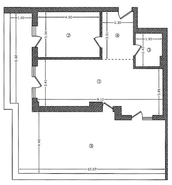 Penthouse 2 camere independent energetic panouri solare - Schiță 20