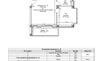 Apartament la Liziera padurii | Terasa | Parcare | Terra, Floresti - Schiță 3