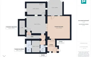 Vilă 343 mp utili, teren 600 mp, Oncea – Oradea - Poză 34