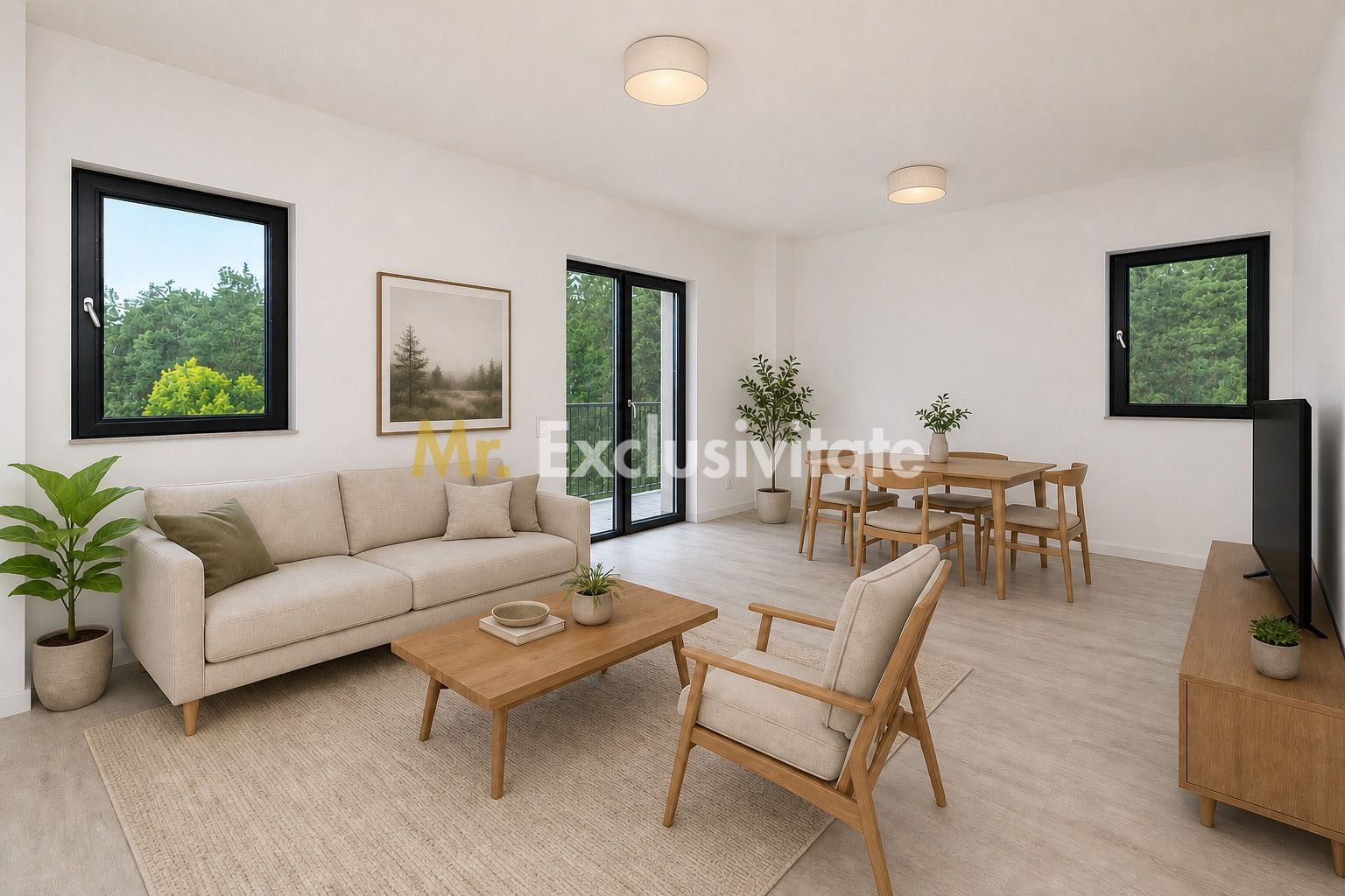 Apartament 3 camere decomandat | Bloc nou | Pinilor Residence - Poză 1