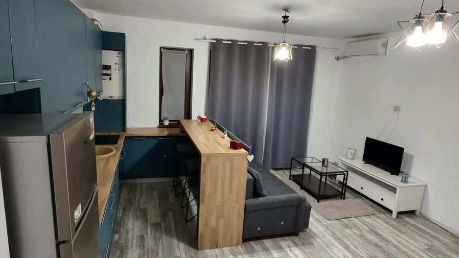 Giroc | 2 Camere |  Curte proprie | Mobilat si utilat Loc de parcare - Poză 1