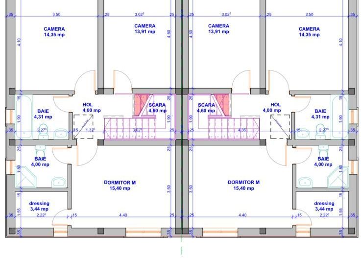 Jumătate de duplex la roșu de vânzare în Giarmata Vii, 129,52 mp utili - Poză 5