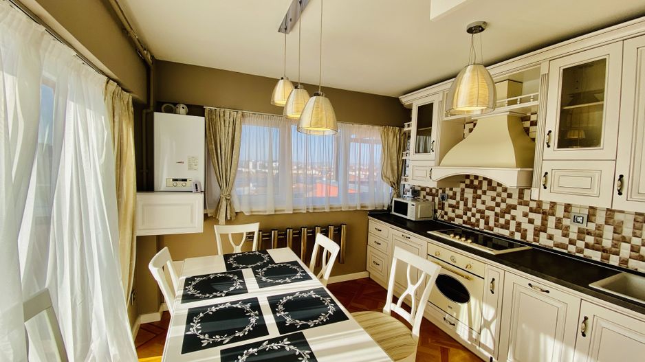Penthouse confort lux,mobilat, utilat, garaj subteran, aer conditionat - Poză 7