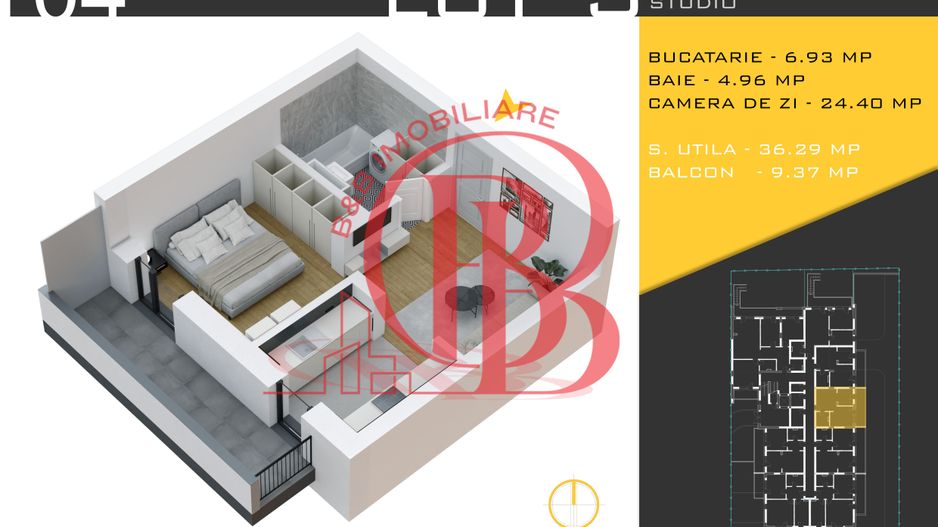 2 camere  Titan Pallady  Metrou Nicolae Teclu - Schiță 6