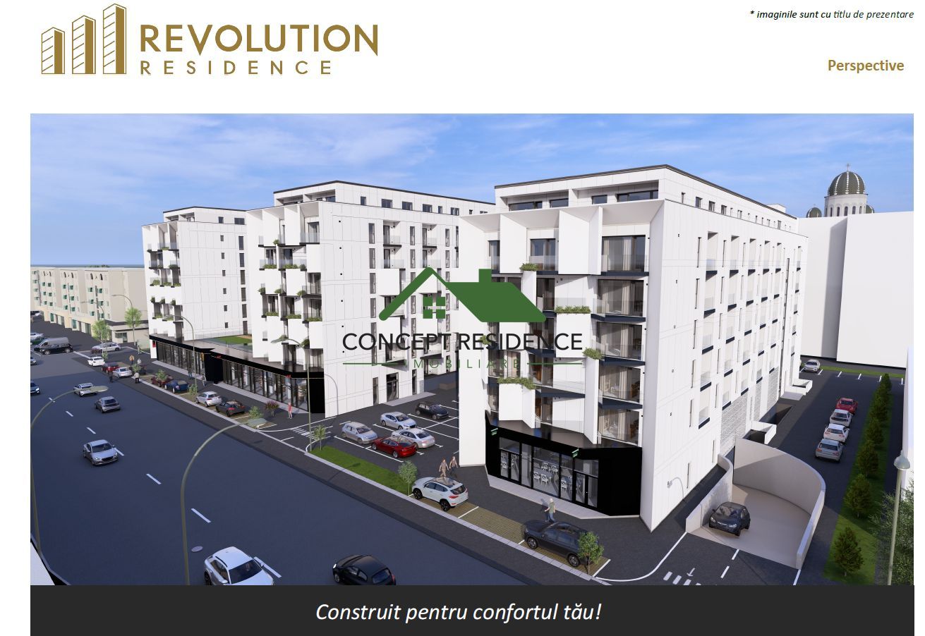 Apartament 1 cameră | 41 mp | Revolution Plaza Tower III - Poză 3