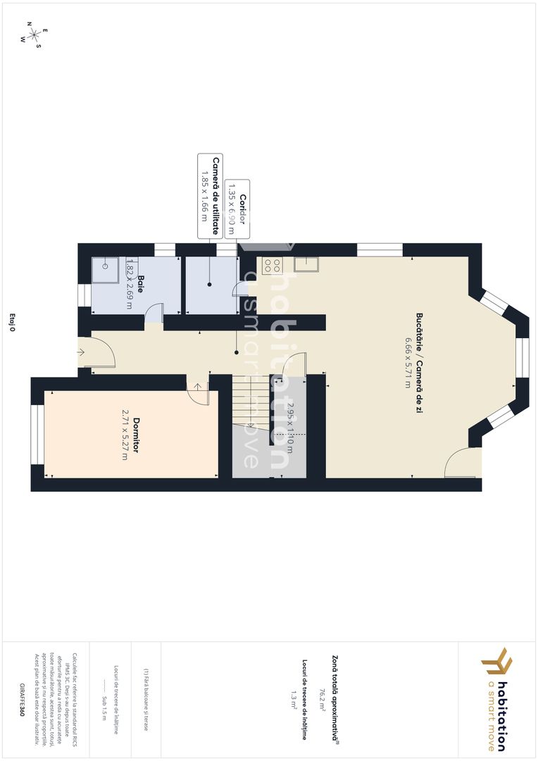 Tur virtual| Duplex 5 camere| spațios| în  Dumbrăvița | 0% Comision| - Poză 35