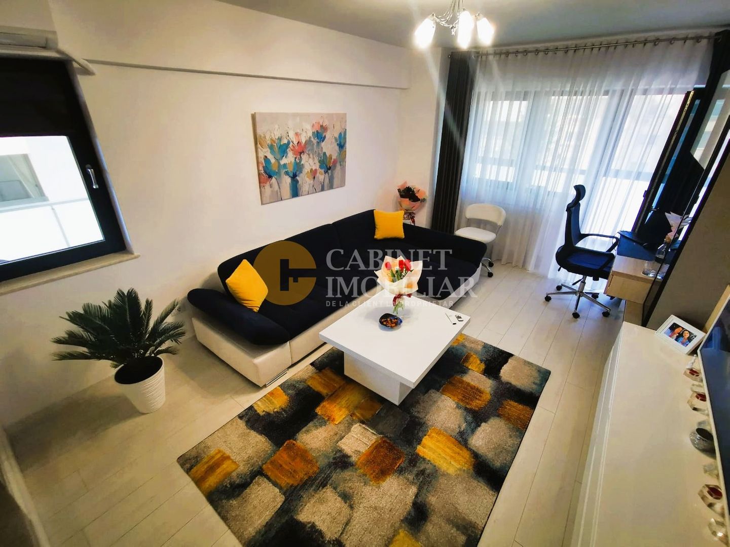 2 camere decomandat | etaj 3/10 | Mobilat&Utilat | CUG | Parcare subterană+Boxă - Poză 2