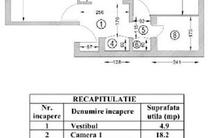 2 Camere Decomandat Băneasa | 3 Min de Herăstrău - Schiță 6