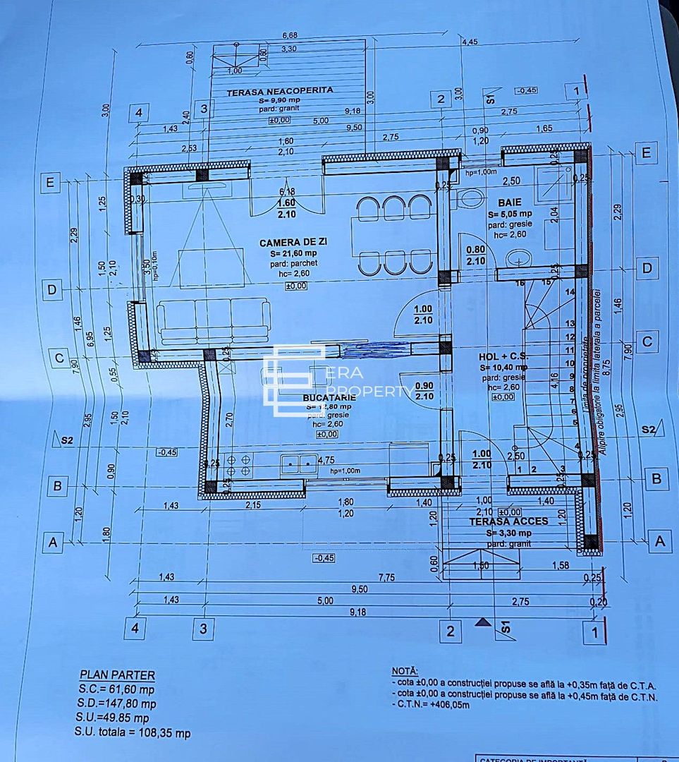 Casă modernă în Sibiu – etaj retras, terase -teren 213 mp - Schiță 6