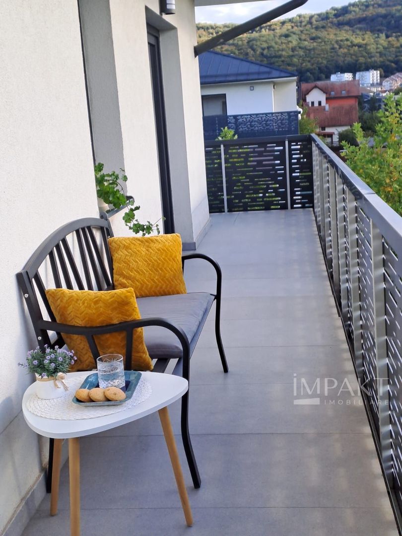 Apartament modern 2 camere, 50 mp + terasa 20 mp, de inchiriat - Poză 4