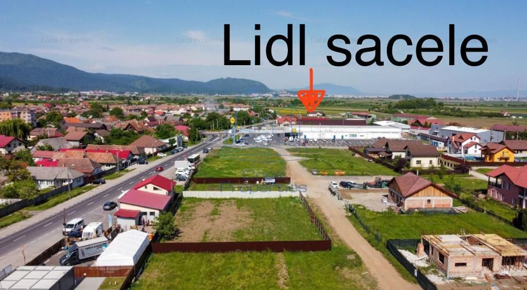 Teren intravilan 1108 mp Sacele, jud. Brasov - Poză 1