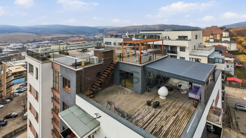 Penthouse exclusivist cu acces din lift, terasa 340 mp, 245 mp utili - Poză 26
