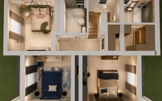 Casa Individuala - 4 camere - 3 bai - 355mp teren - Poză 33