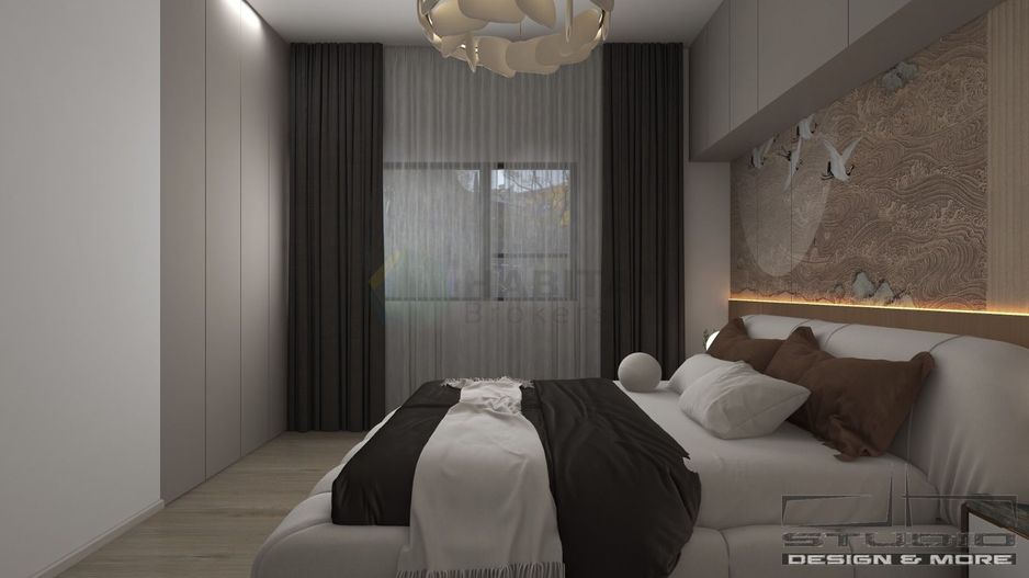 Apartament spațios de 3 camere la etaj, 74 mp utili + balcon – Tunari - Poză 9