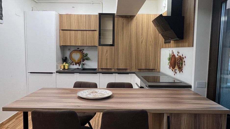 2 camere cu 2 bai | mobilat si utilat | parcare subterana | BANEASA - Poză 2