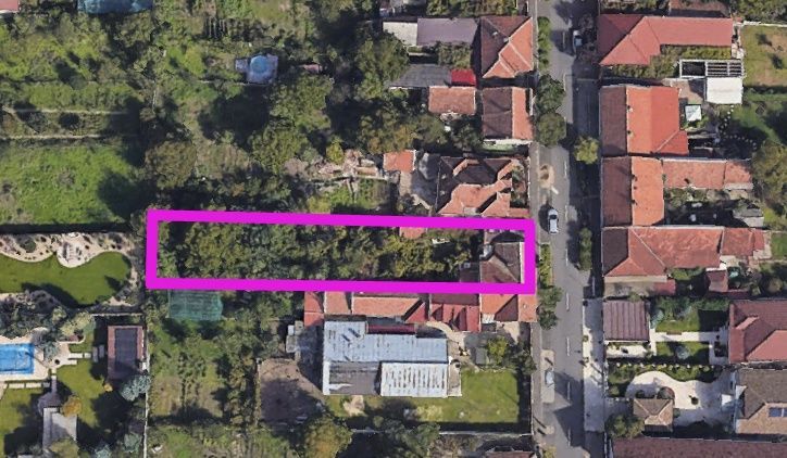 Teren cu front stradal de 14m. Vecini de calitate în Pârneava. - Poză 2