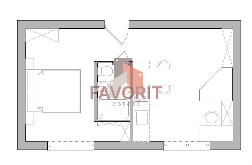 Apartament 1 cameră renovat | Central – Bălcescu | 5 min UVT - Poză 13