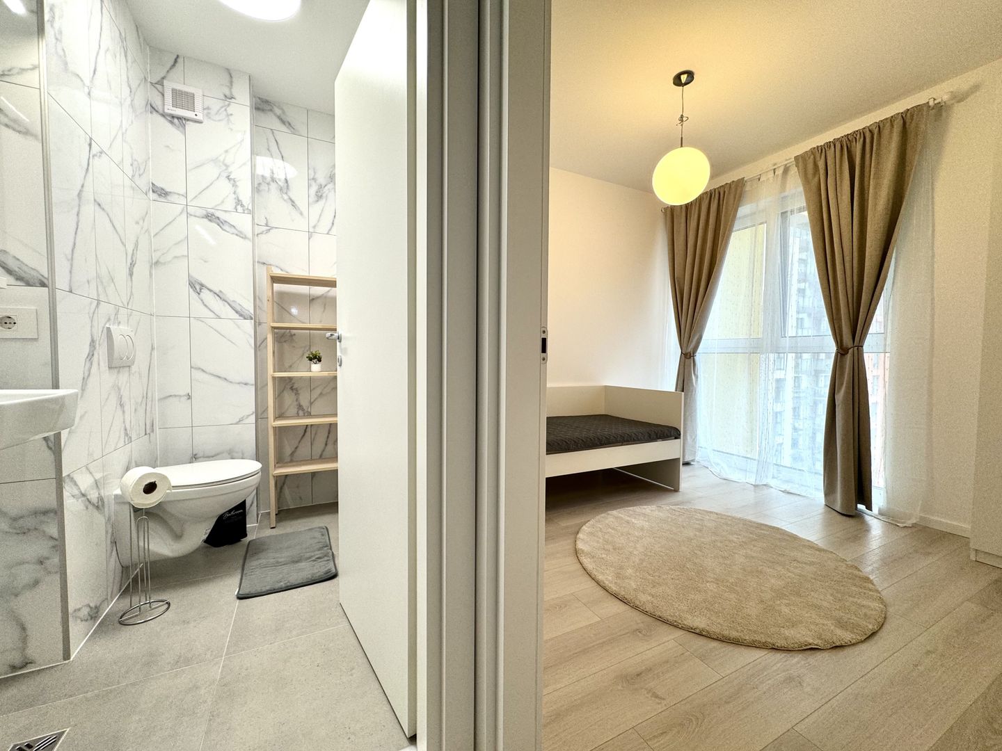 3 camere modern, vedere panormica spre pădurea verde, zona Lipovei - Poză 16