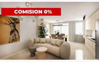 Apartament 2 camere, finisat la cheie, cu balcon - Poză 1