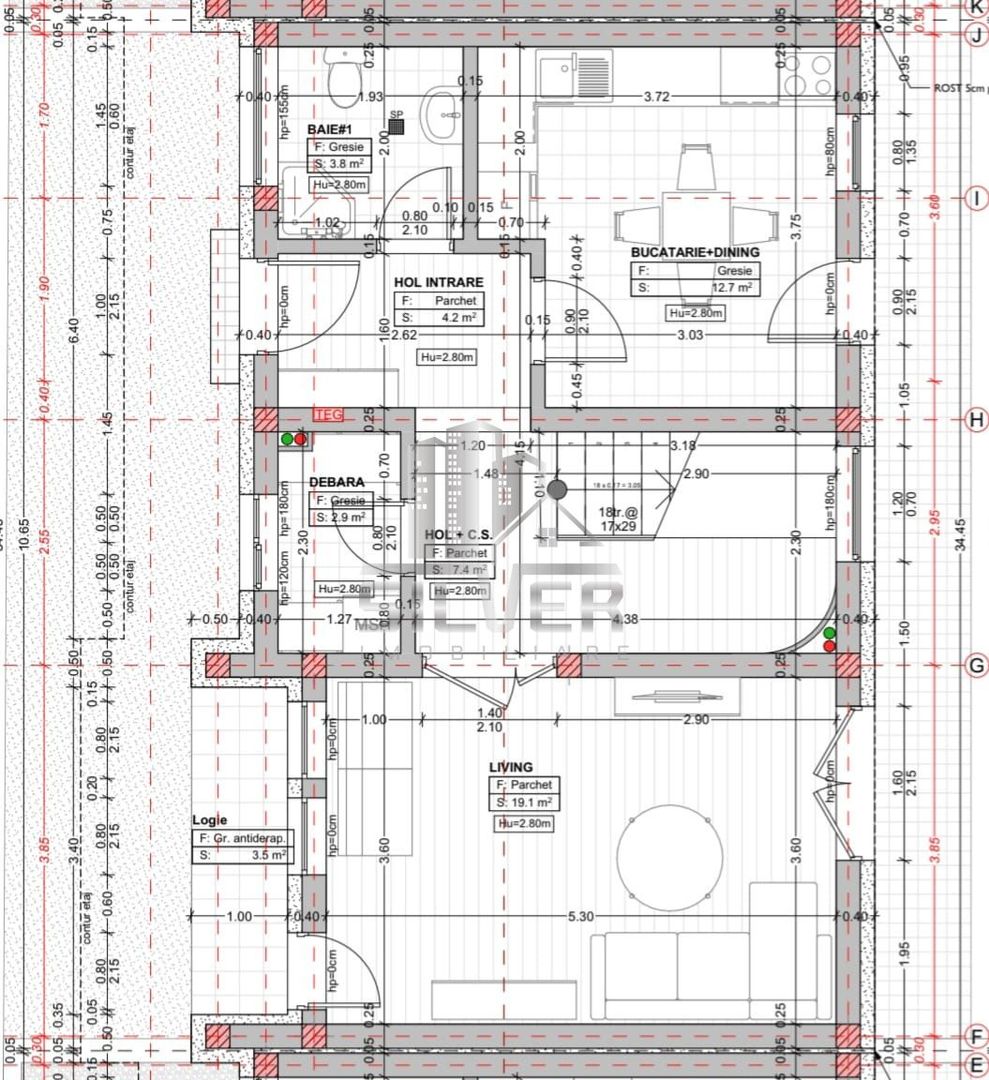 Casa tip triplex in zona Terra. - Poză 4