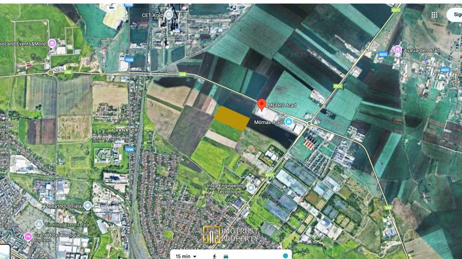 De vânzare Teren Intravilan 62.700 mp – Arad, Grădiște - Poză 2