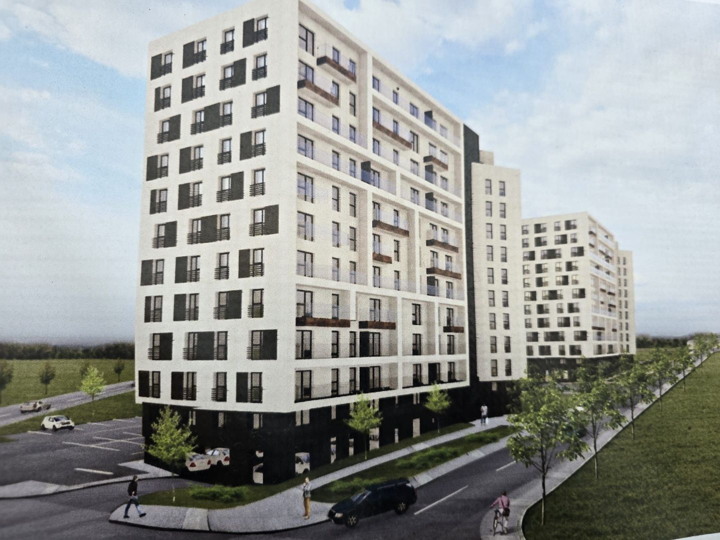 Apartament 1 cameră în bloc NOU - Poză 3