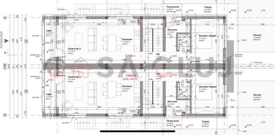 Duplex semifinisat cu vedere panoramica zona Voronet! - Poză 5
