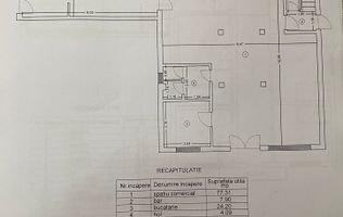 Spatiu Comercial, 114mp, Podul de Fier, 1450 euro