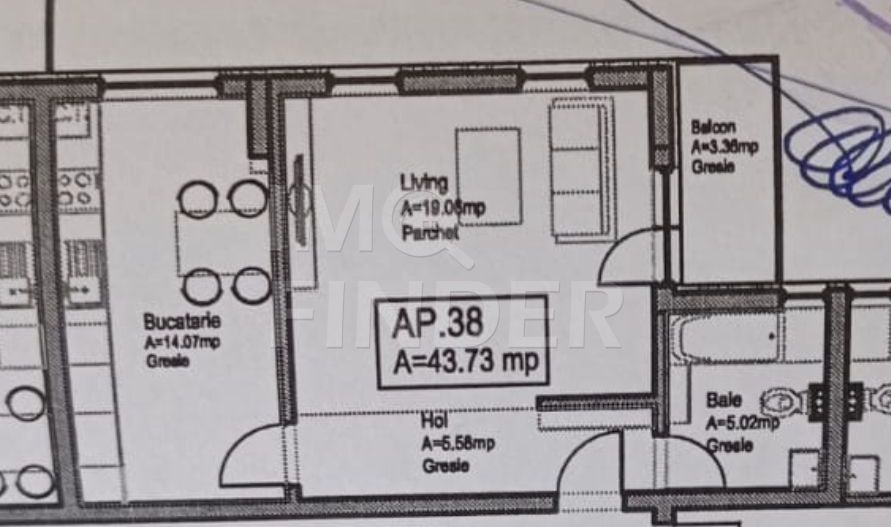 Vanzare apartament o camera, etaj intermediar, zona Corneliu Coposu - Poză 5
