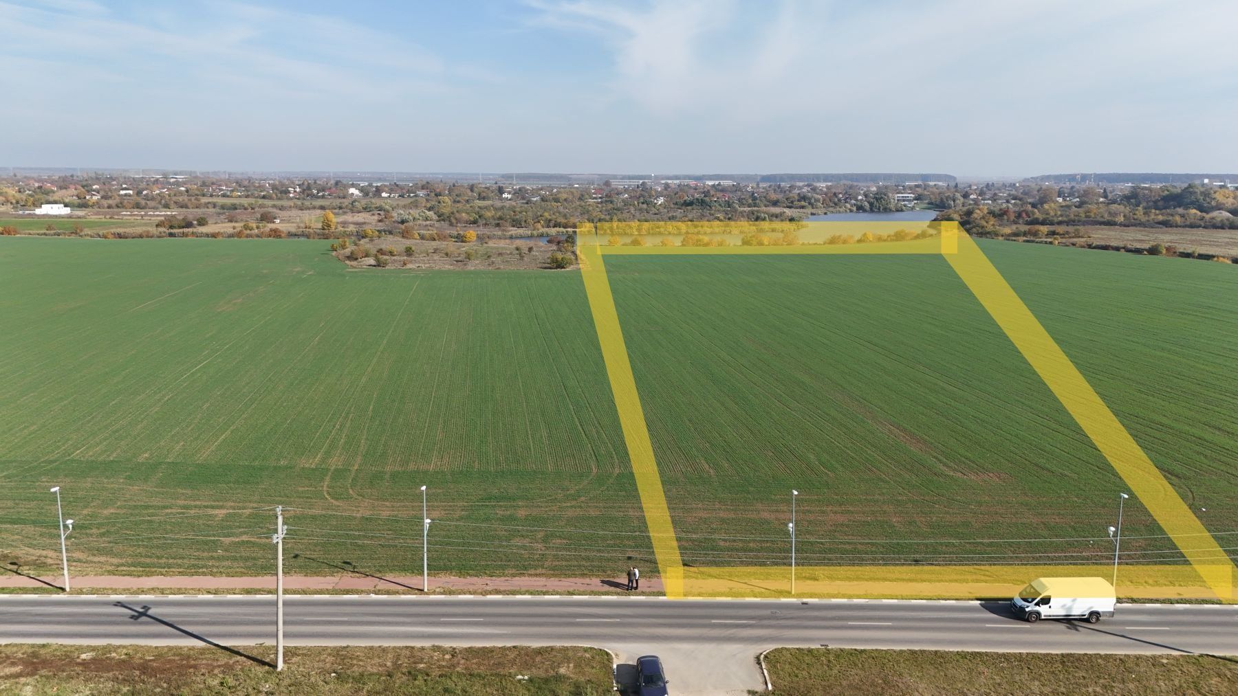 Teren pentru proiect de case in Buftea, cu deschidere la lacul Buciumeni - Poză 3