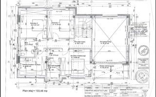 Vila individuala P+1, teren 700 mp, 5 camere, Magurele, Ilfov - Schiță 18
