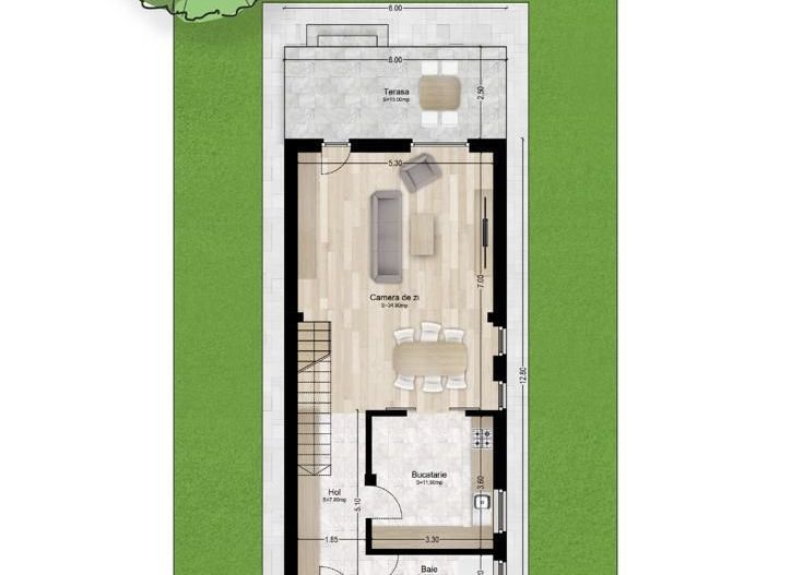 Aerocity – Tunari- Vilă modernă, P+1, la cheie - comision zero - Poză 14