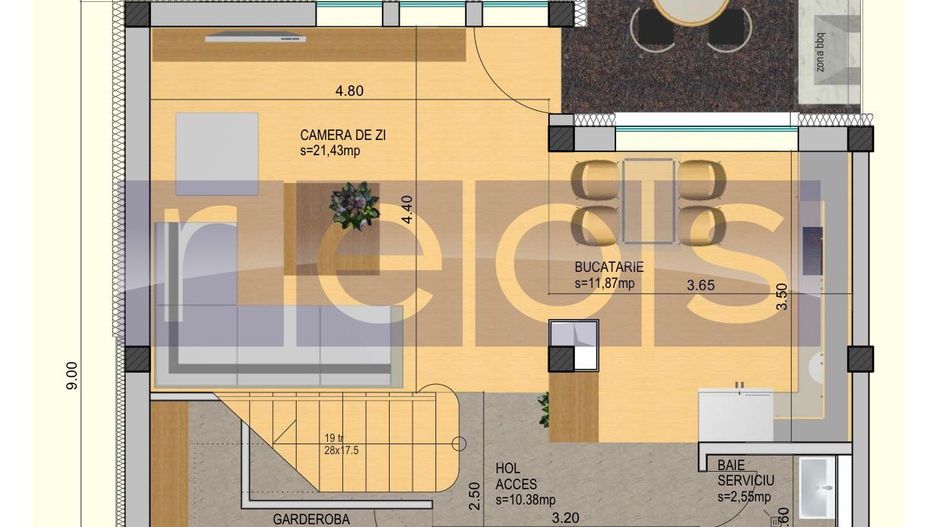 VILA LUX TZU DE VANZRE BRAGADIRU P+E1+E2 4 CAMERE - Poză 6