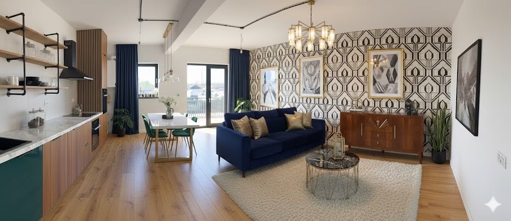 Apartamentul nr. 28 | 2 camere decomandat | Etaj 3 | Terasă 8,56 mp | - Poză 2