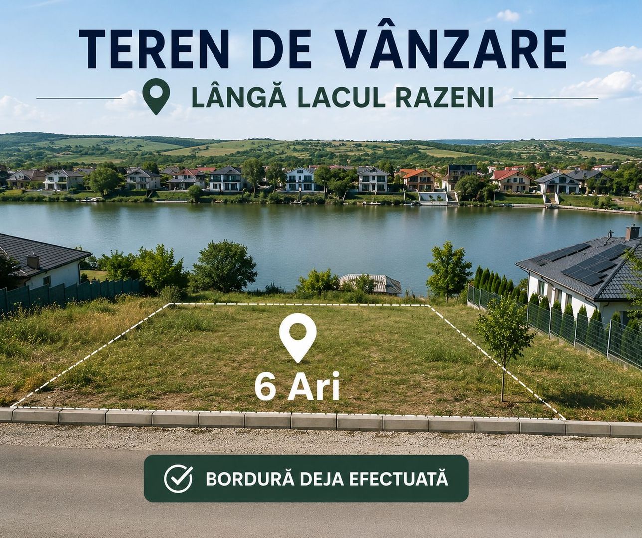 Teren lângă lac în Răzeni, Ialoveni - Poză 6