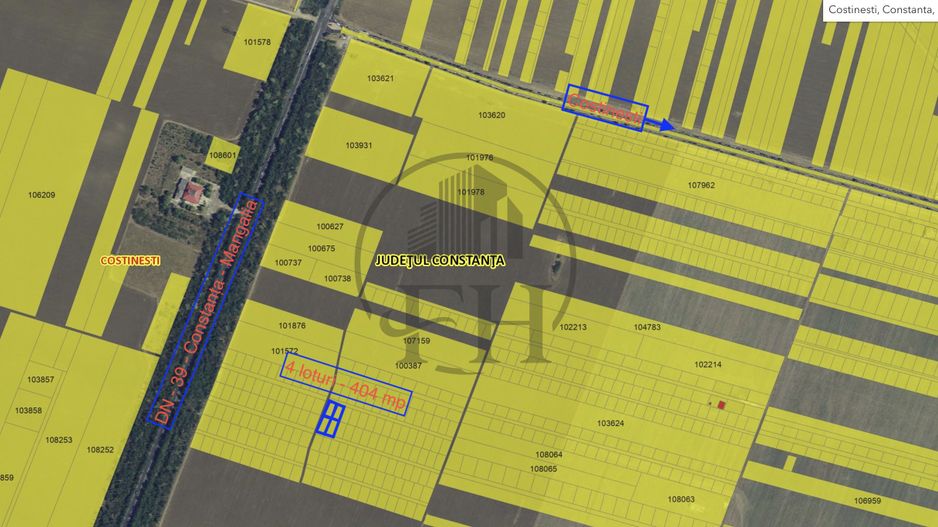 SOLD / VANDUT Teren intravilan de vanzare Costinesti - Poză 2