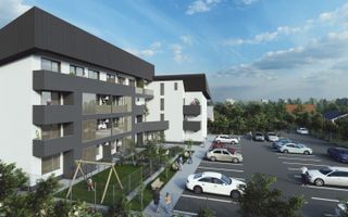 APARTAMENT tip STUDIO - 2 camere, ETAJ 1, cu parcare, Complex LOGICENT; - Poză 3