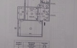 Apartament 2 camere decomandat etaj 4 in zona Dristor - Schiță 6