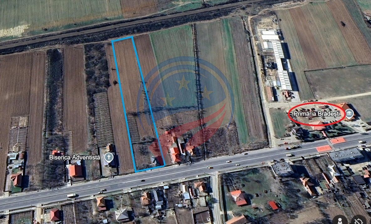 Casa Bradesti  teren  intravilan 7952 mp  deschidere 33 m la DE 70 - Poză 16