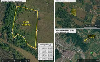 TEREN DE VÂNZARE – 4.486 MP – DEVA, HUNEDOARA - Poză 1