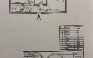 APARTAMENT 2 CAMERE | FINISAT | CENTRALA PROPRIE | MALL VITAN - Schiță 13