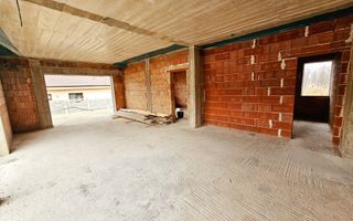 Casa nouă 123 mp utili, semifinisată, 535 mp teren, pod mansardabil - Poză 4