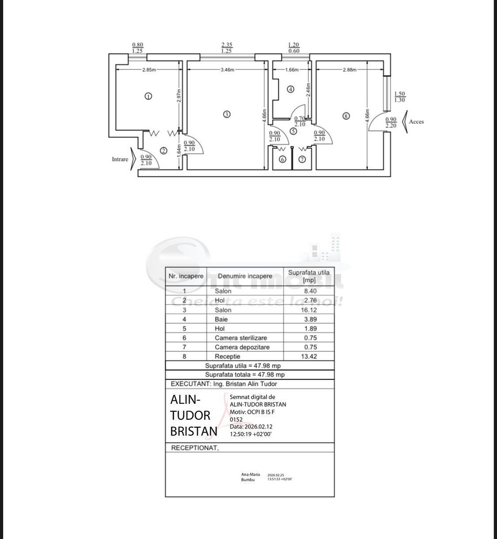 Spațiu comercial 48 mp Podu Roș - 135.000 € - Poză 7